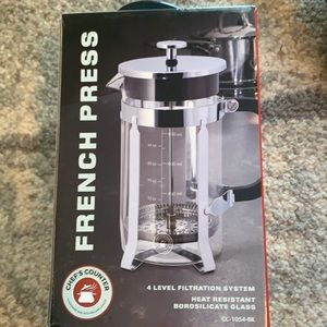 New in box French press